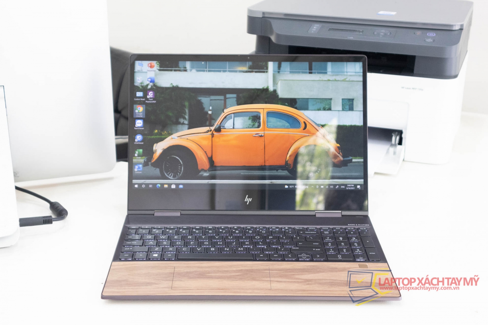 Laptop cũ like new HP Envy 15 x360 - AMD Ryzen 3 3300U, Ram 12G, SSD 256G, 15.6 IN FH