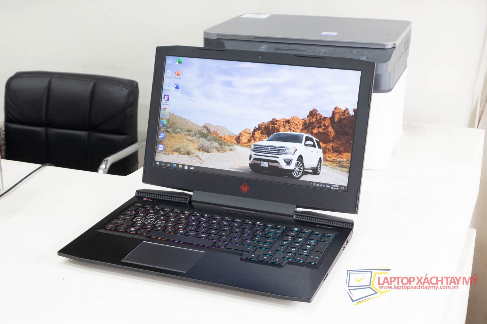 HP OMEN 15 Laptop Gaming Core i7 8th 8750H, Ram 16G, SSD 256G, HDD 1TB, GTX 1050Ti 4G