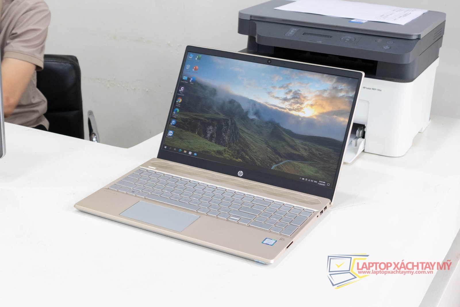 laptop cu tp hcm gia re hp pavilion i5 8250u ram 8g ssd 256g