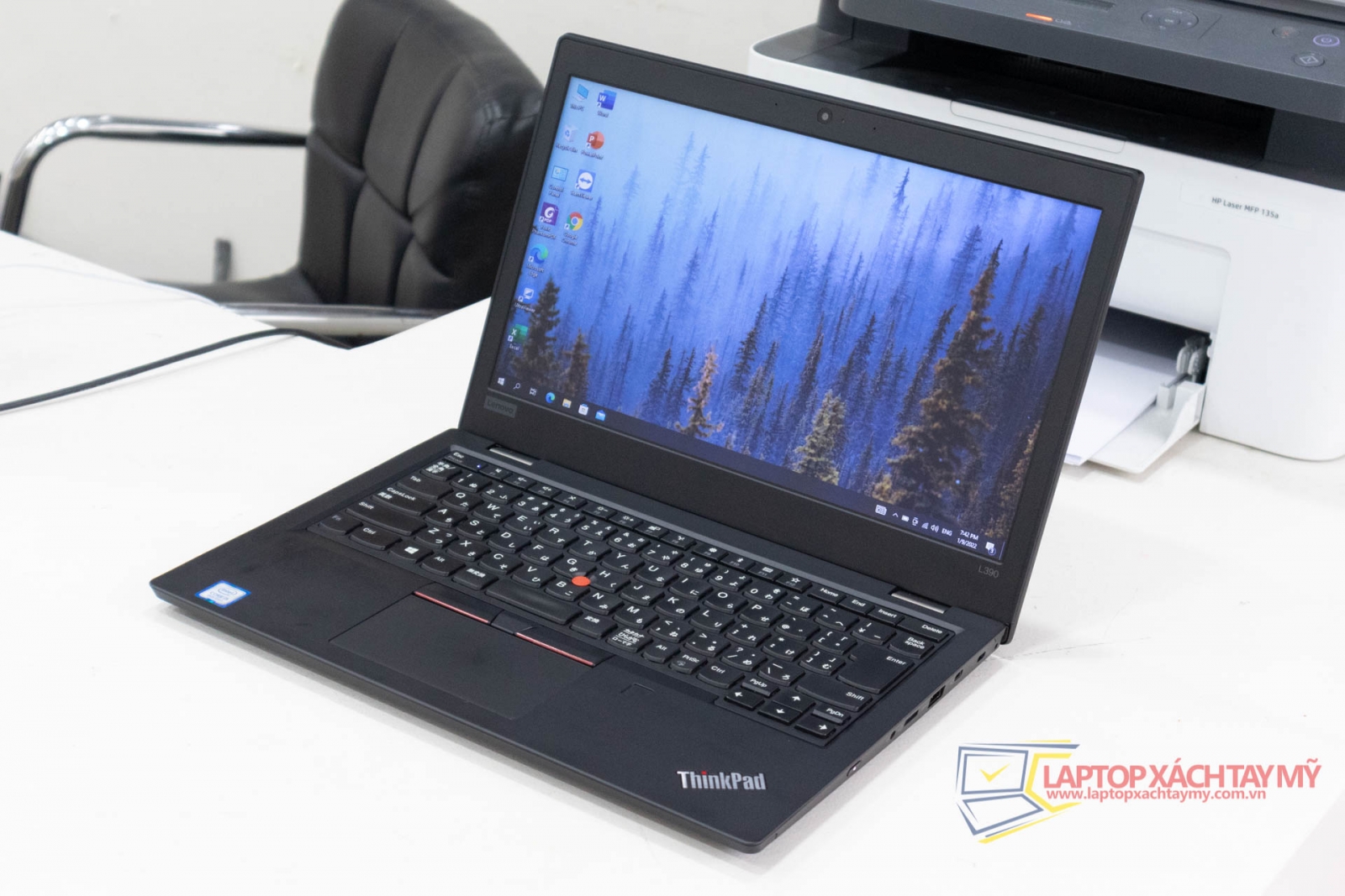 Lenovo Thinkpad L390 - Intel I5 8265U, Ram 8G, SSD 256G. Võ Nhôm